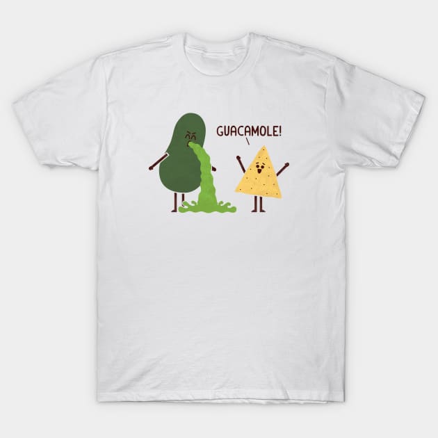 Guacamole T-Shirt by HandsOffMyDinosaur